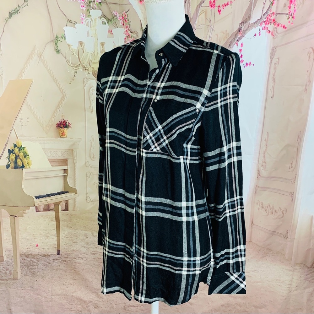 NEW Workshop Republic Plaid Button Down